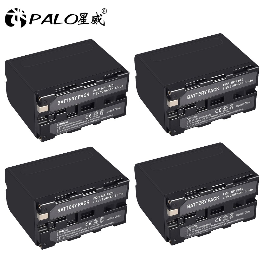 Batmax NP-F550 NP-F570 F550 F570 Battery LCD USB Charger For Yongnuo Godox LED Video Light YN300Air II YN300 III YN600 Air L132T - 44 - View #7