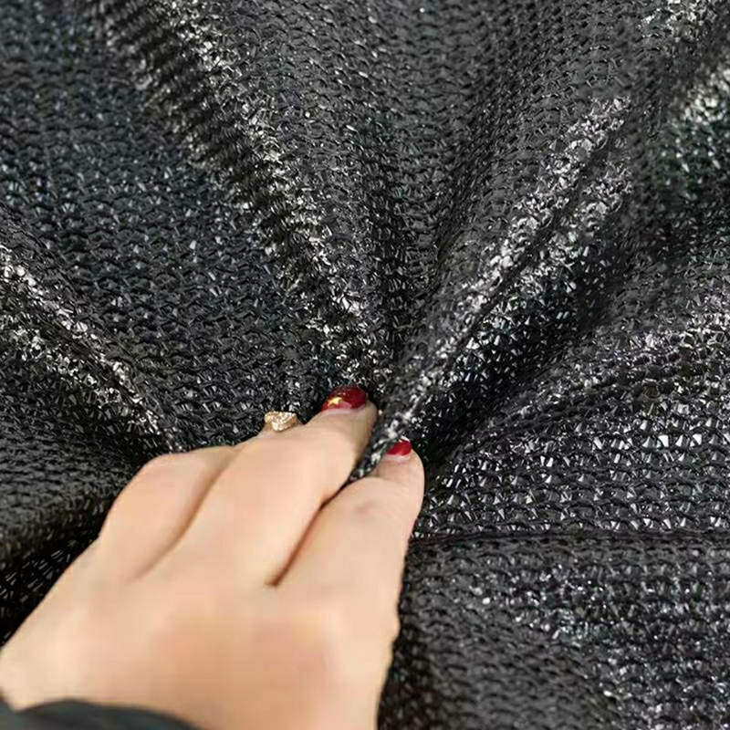 6 Stift neue schwarze dicke Anti-UV-HDPE-Schattierung snetz Gewächshaus Sukkulente Pflanze Sonnenschutz netz Außen schwimmbad Abdeckung Sonnenschutz netz