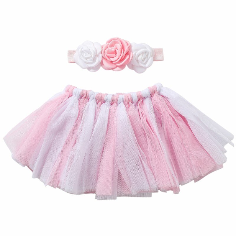 Falda tutú hecha a mano de fábrica para niños y niñas, ropa de Navidad para bebés