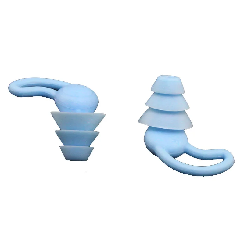 Tapones para los oídos para nadar, tapones para los oídos antiruido para dormir, snorkel, surf, impermeables, antiruido, 1 par