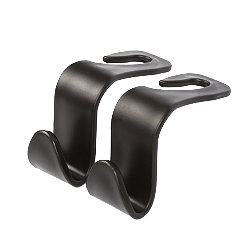 Ganchos para colgar bolsas de tela, reposacabezas oculto, gancho de almacenamiento para asiento trasero del hogar, accesorios para coche, 2 uds.
