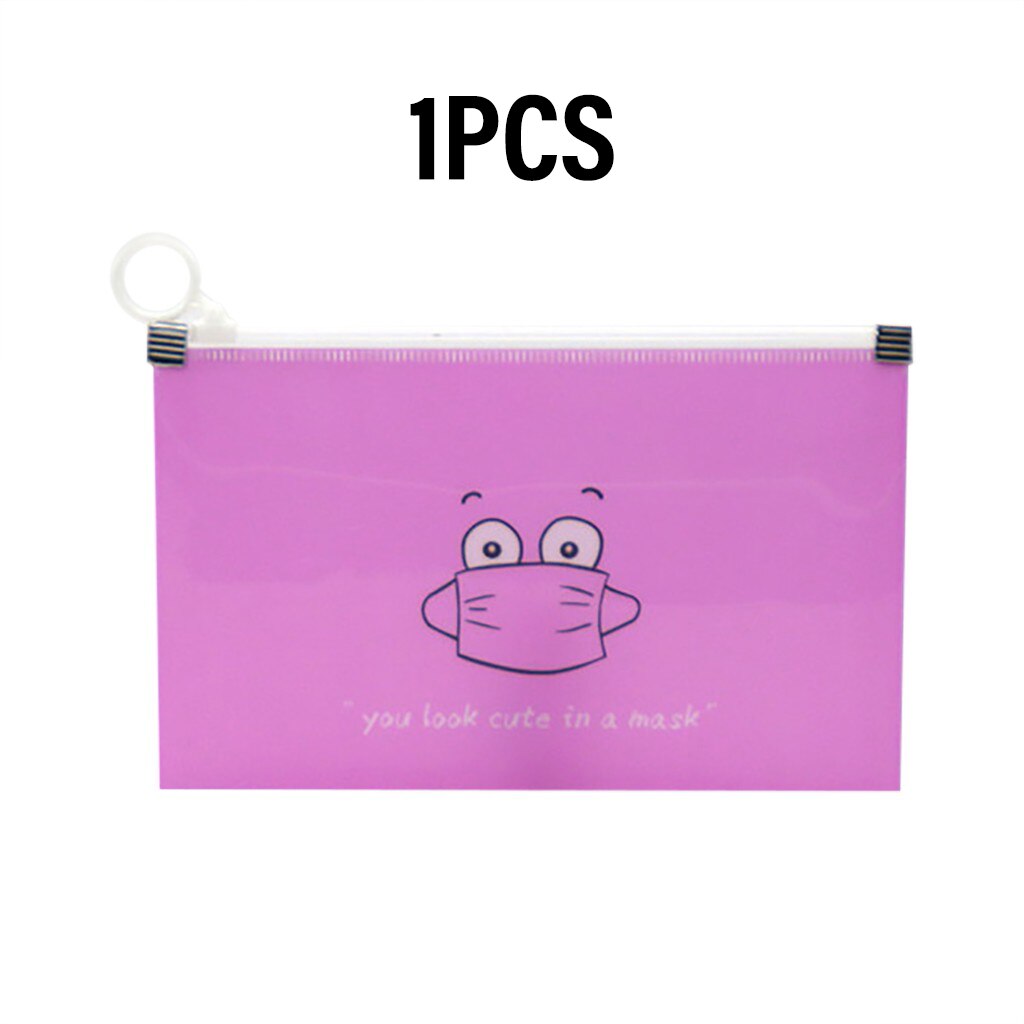 8pc Maske Abdeckung Tasche Tragbare Gesichtsmaske Halfter Mund Maske Lagerung Kasten fallen Sparen Maske Boxen Kosmetik Taschen mascarillas: C