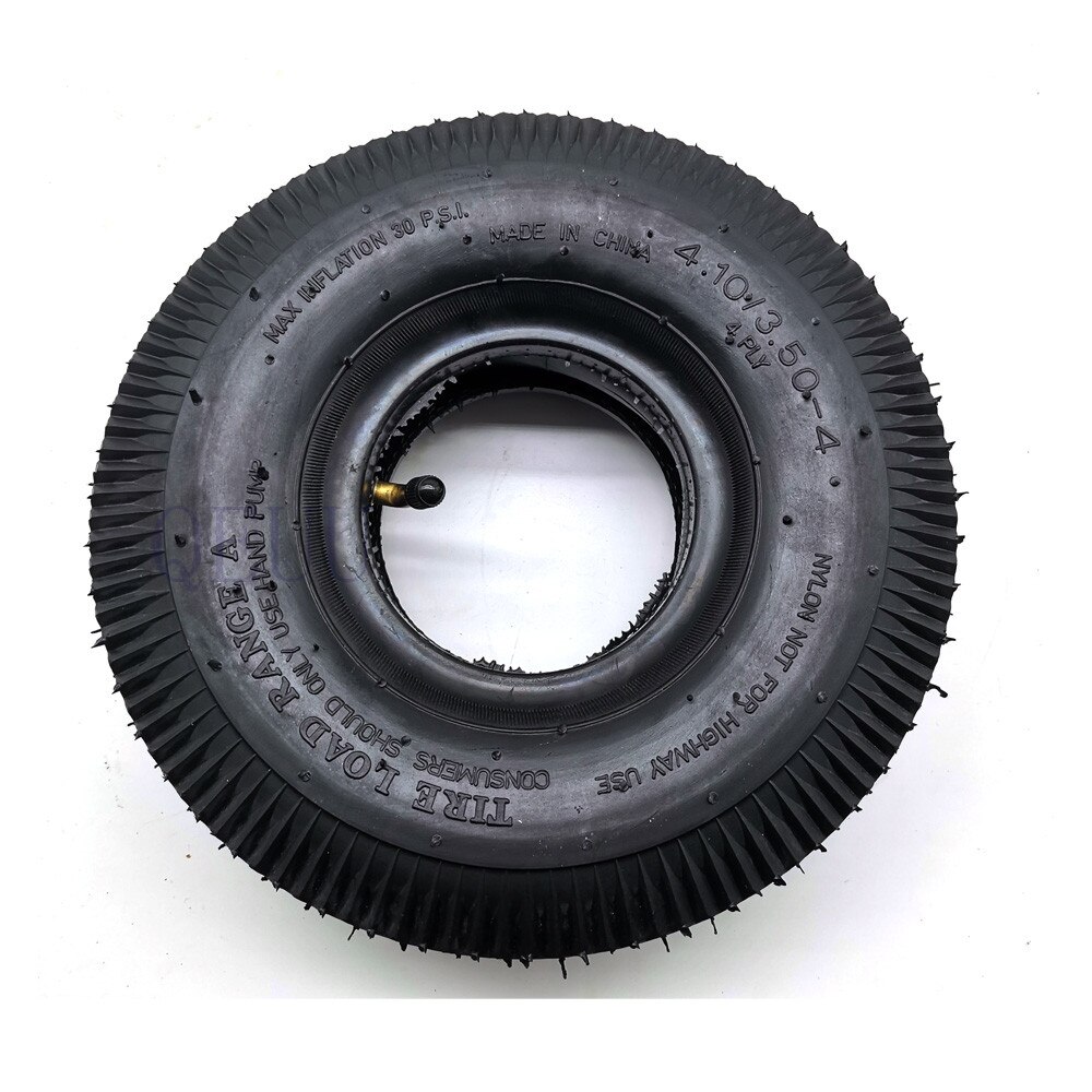 Pneu avant plat 4.10/3.50-4 de pour roue Toro Time Cutter Z 4.10/3.50-4