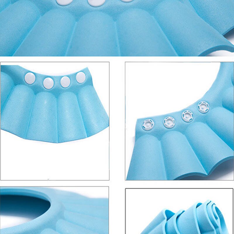 Verstelbare douchekap voor kinderen, baby eva zachte shampoo, badkap voor kinderen, babyverzorging, badbescherming voor kinderen, douche-accessoire