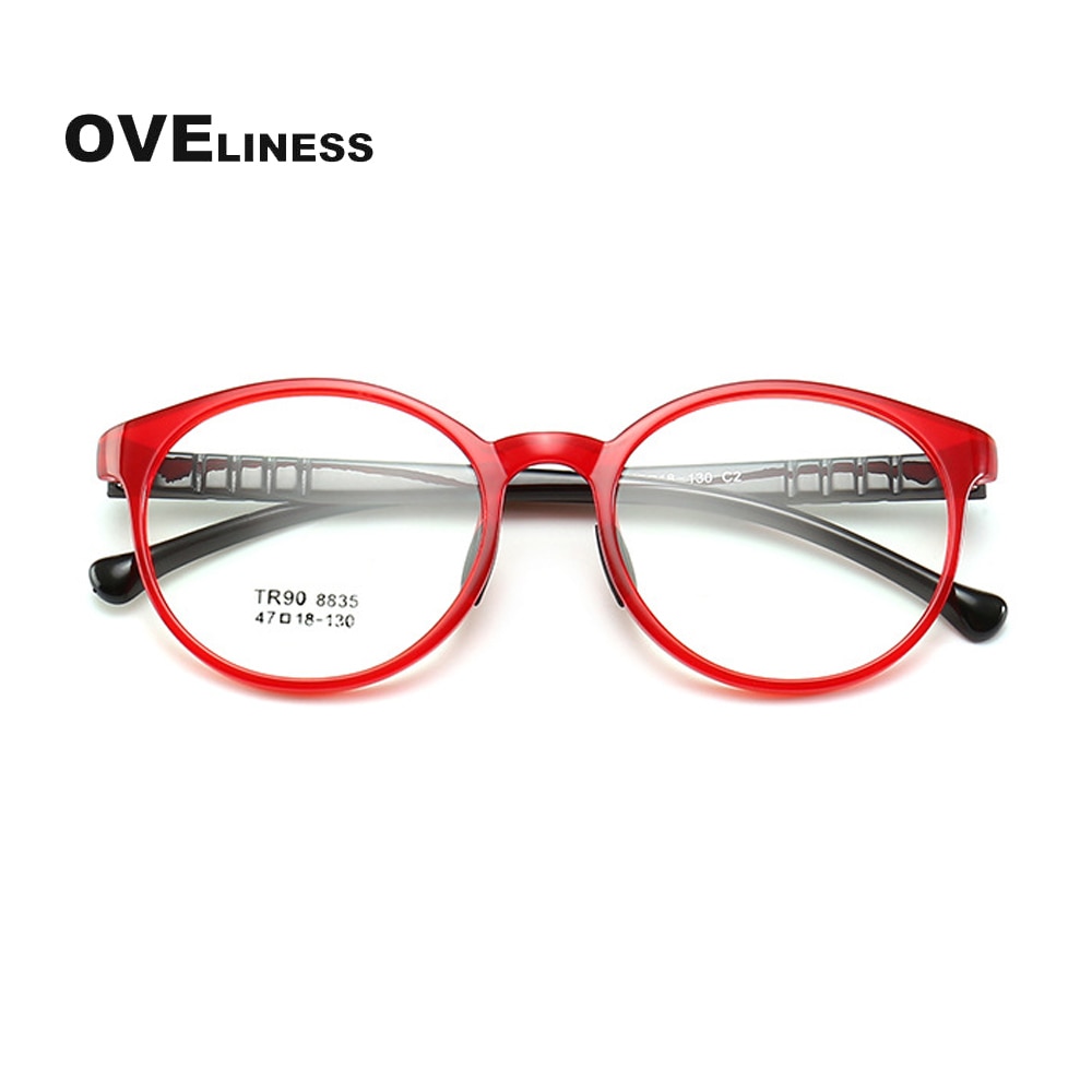 Optical Children Glasses Frame for Boys Girls TR90 Protective Solid Kids Eyeglasses Eywear Myopia Prescription glasses Spectacle