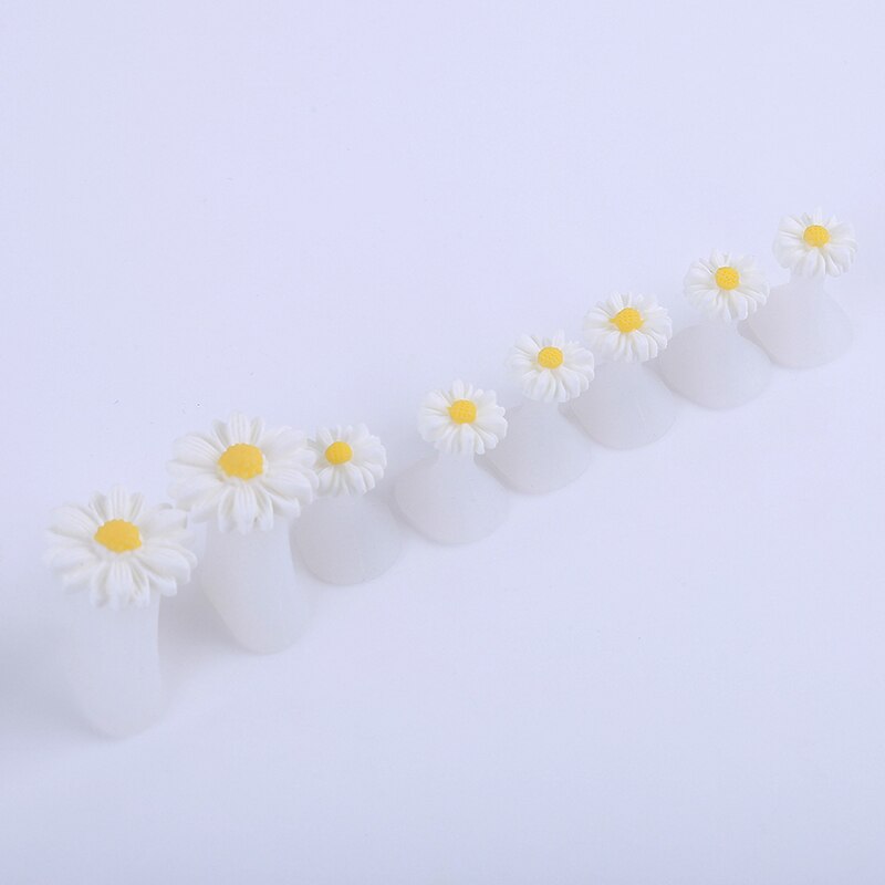 8 Teile/satz Nail art Werkzeuge Silikon Toe Separator Fuß Pads Für Hause Und Salon Anwendung Pediküre DIY Maniküre Zubehör
