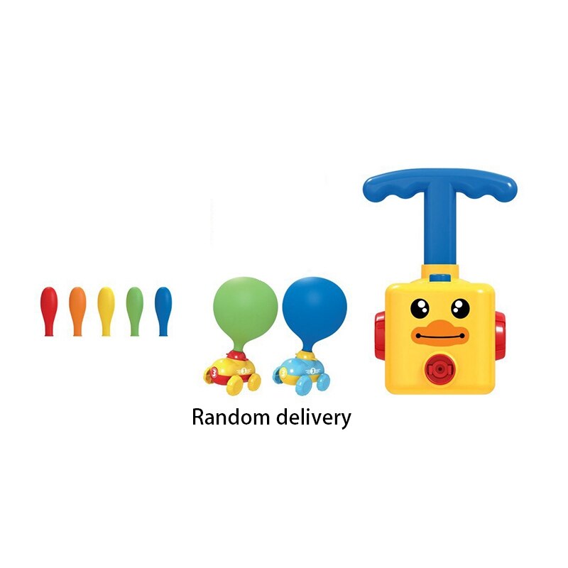 Globo eléctrico inercial para niños, globo eléctrico divertido, en coche, 8 globos