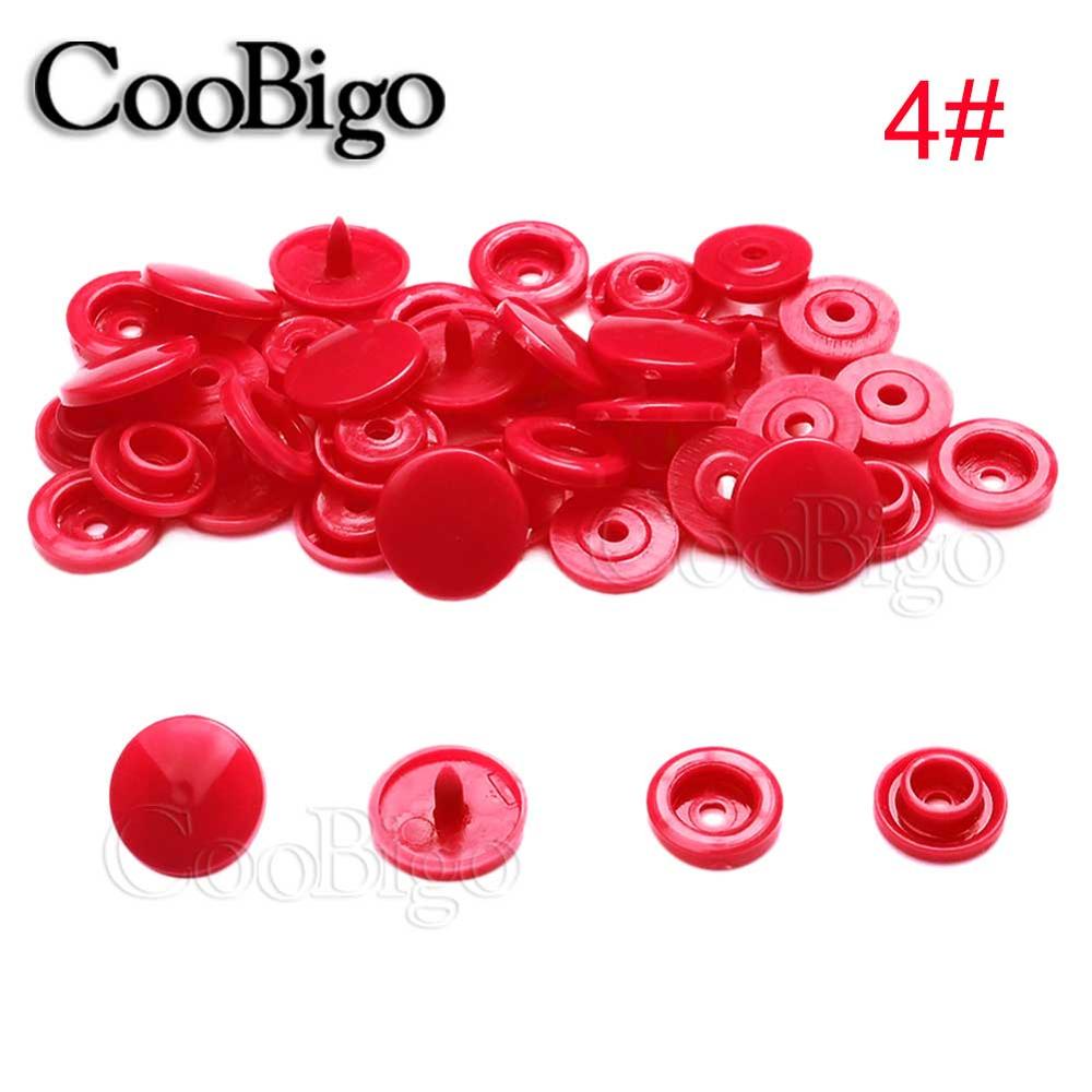 50Sets Round Plastic T5(12mm) Snaps Button Fasteners Quilt Cover Sheet Button Garment Accessories For Baby Clothes Clips: 4