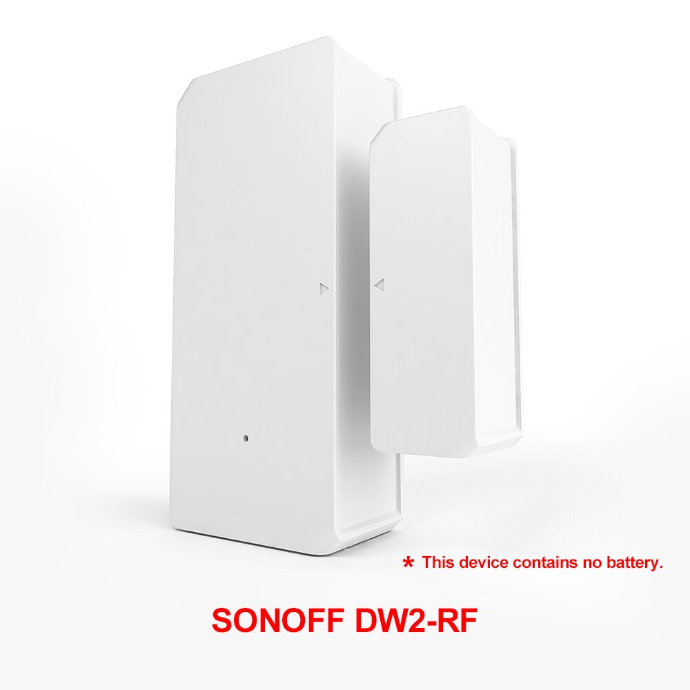 SONOFF DW2-RF 433MHz Wireless Door Window Sensor Works with SONOFF RF Bridge EV1527 Smart Scene Home Secuirty Devices: 1PCS DW2-RF