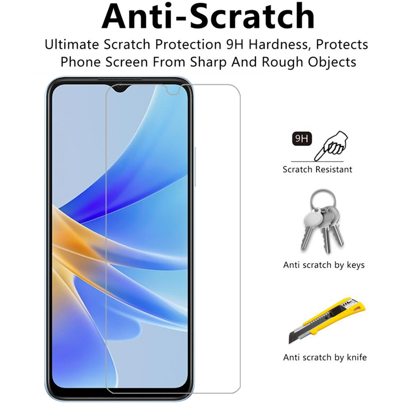 Szkło hartowane ochronne na ekran robić Oppo A38 A18 A17 A17K A16 A16S A15 A15S A5 A9 2020 A 38 18 17 16 15 S 16S 15S 9 5