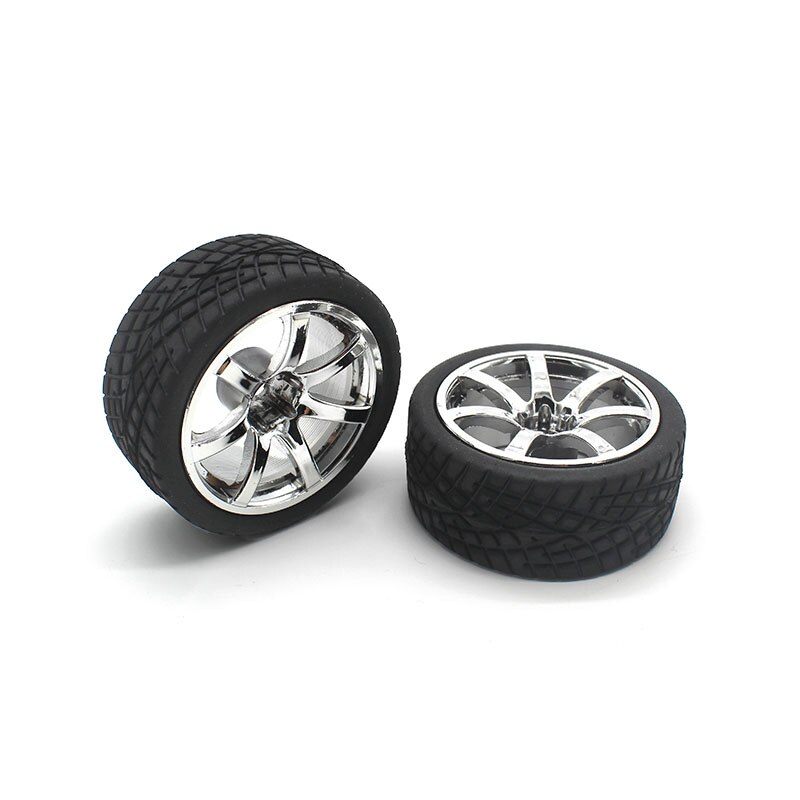 65mm aluminum alloy wheel model wheel remote control car modification DIY upgrade 1:10 metal wheel