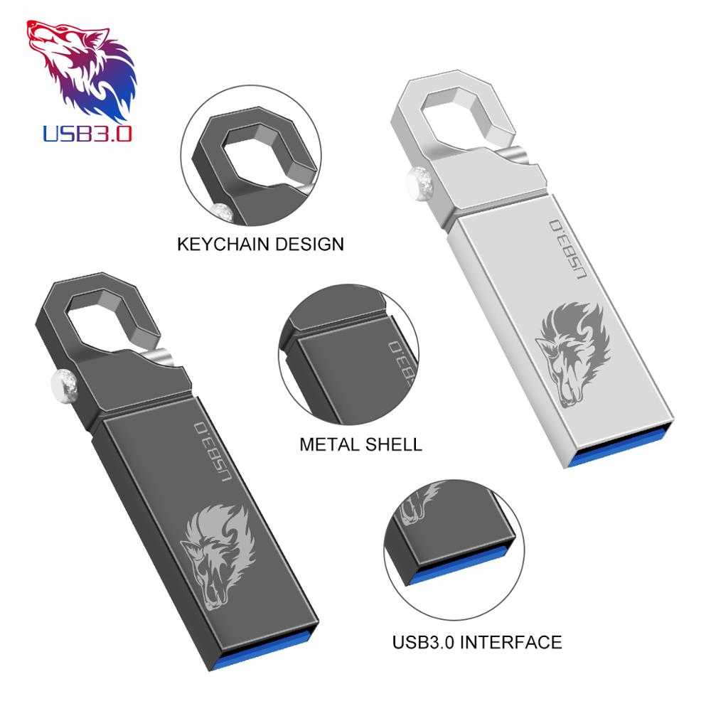 Super blumen-thiny keychain usb-stick 64 gb 32 gb high speed usb 2.0 stift stick silber metall 16gb 8gb 4 gb memoria cle usb flash