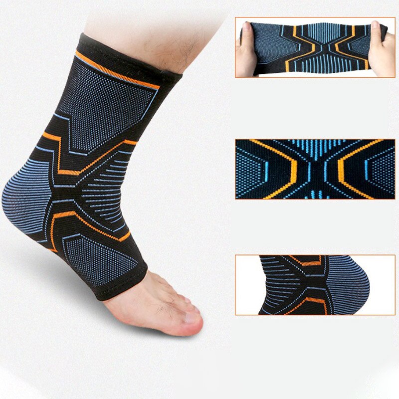 1 Stck Knöchel BreathableBrace Kompression Unterstützende Hülse Elastische Anti Verletzungen Erholung gemeinsam Schmerzen Korb Fuß trainieren Schutz