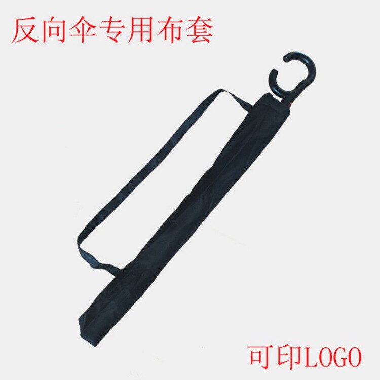 66*9cm custodia per ombrello da pioggia doppia antivento inversa con tracolla coperture antipolvere #