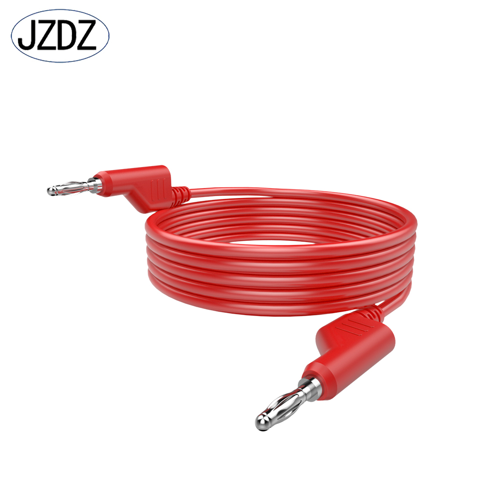 JZDZ 5 stks Multimeter Meetsnoeren 4mm Banaanstekker naar Banaanstekker Elektrische Test kabel Jumper draad DIY tool J.70054