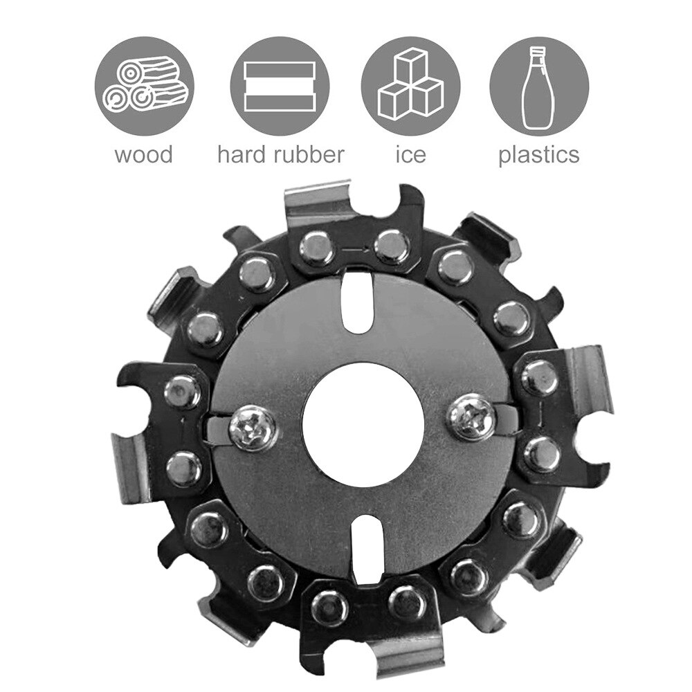 2.5 tommer 8 tænder mølle træbearbejdning kæde hjul vinkel møllesten bruges i slibemaskine power tilbehør slibemaskine save;