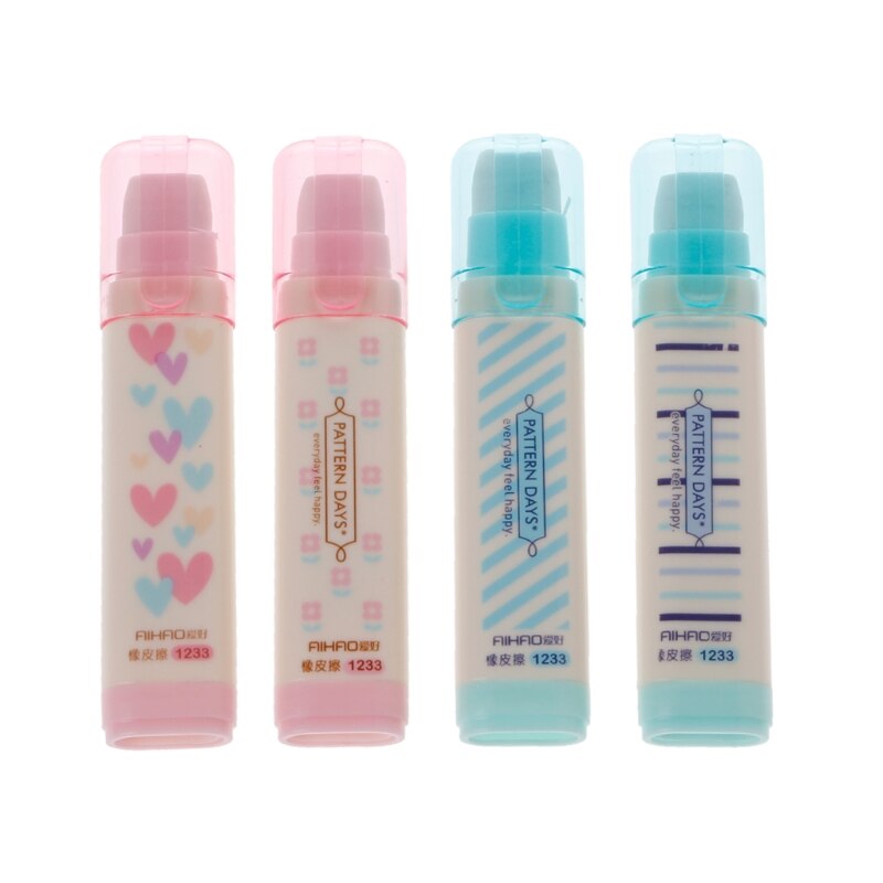 Goma de borrar de papelería de gran , combinación extraíble, goma de borrar de estilo coreano, útiles escolares para estudiantes, Material de para niños: Default Title