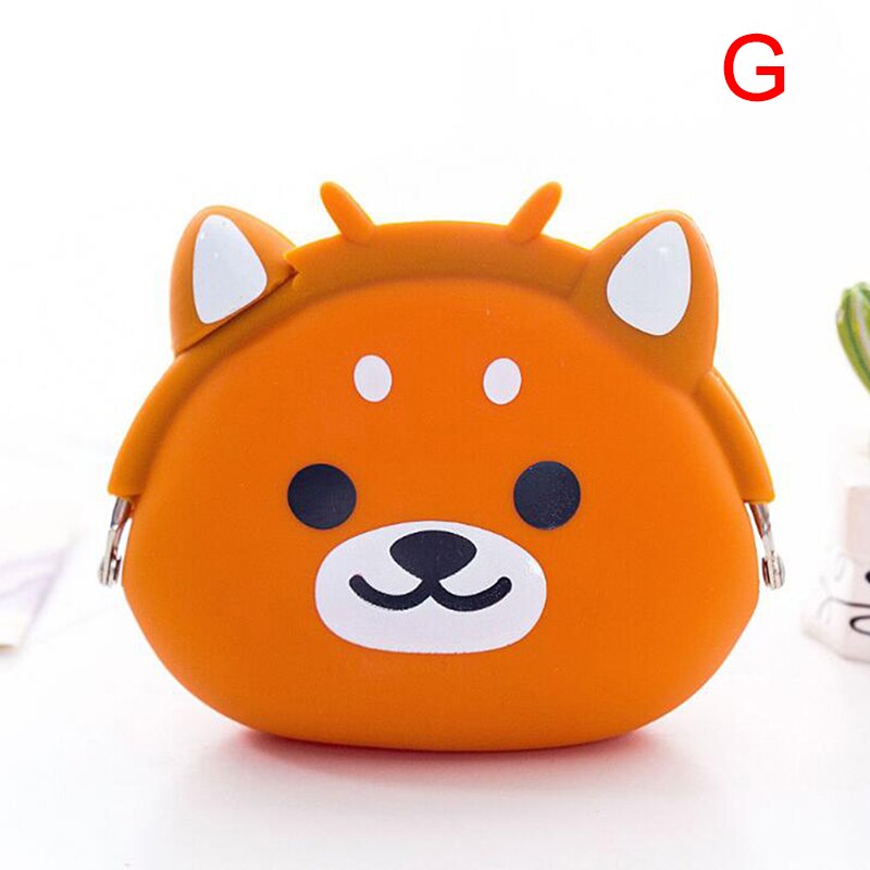 Meisjes Mini Siliconen Portemonnee Dieren Kleine Verandering Portemonnee Portemonnee Vrouwen Sleutel Portemonnee Tas Voor Kinderen Kids: G