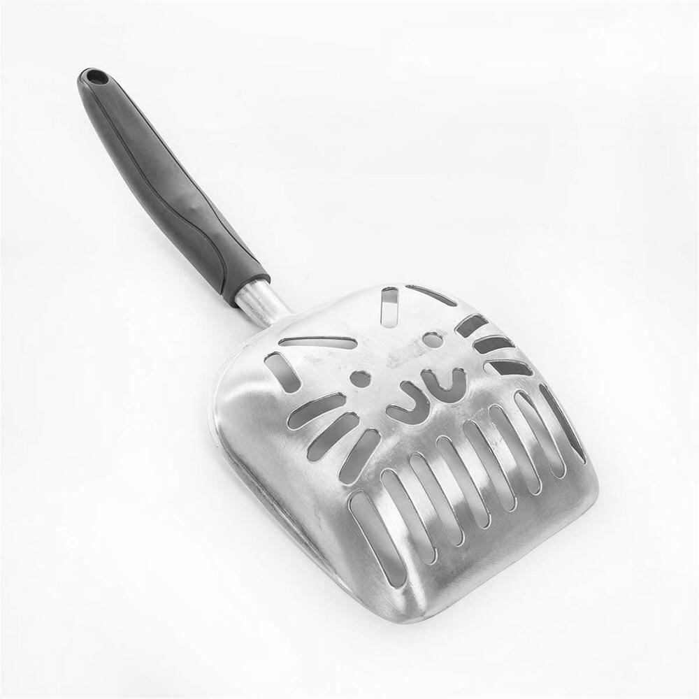 Cat Litter Shovel A Large Metal Sand Shovel for Cat Litter Screens Has A Deep Shovel and An Ergonomic Handle