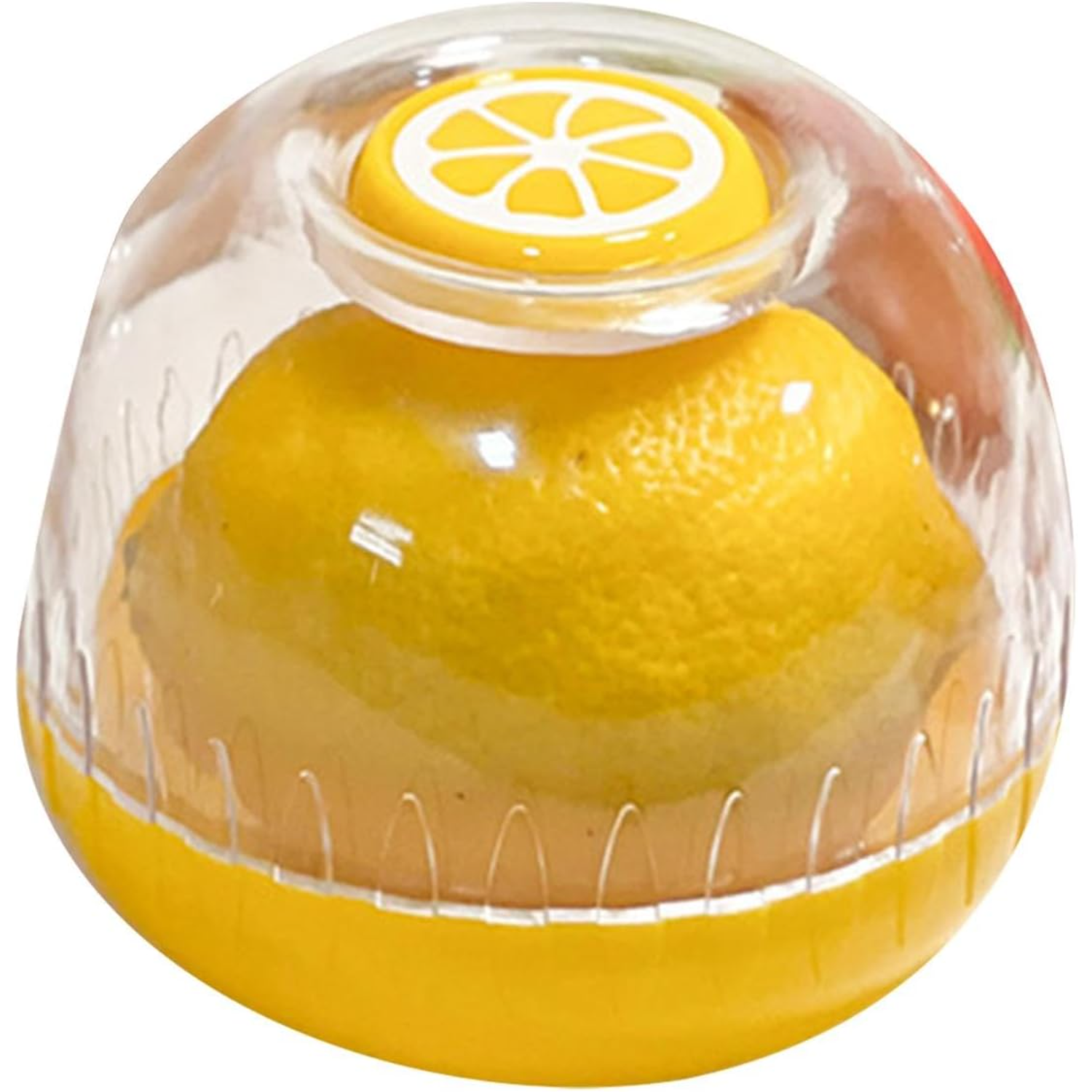 Fruit, fruitcontainers voor koelkast, avocado-besparing en ui, luchtdichte voedselcontainer, draagbare fruitschaal met deksel, voor Lem: green