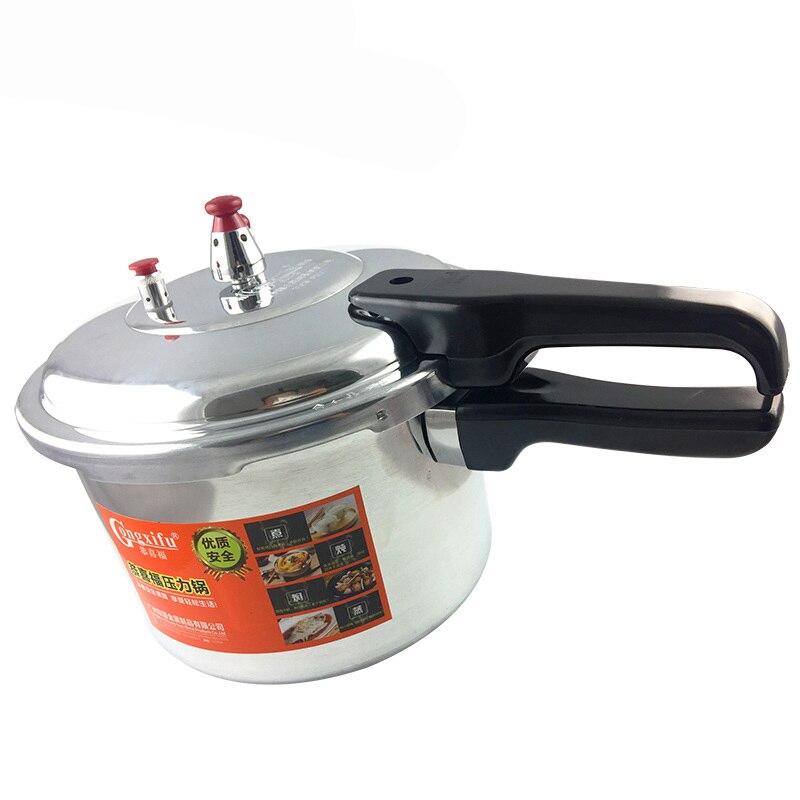 Pressure Cooker 3L Pressure Cooker Household Kitchen Aluminum Alloy Utensils Pressure Cooker Beans Meats Vegetables Soups