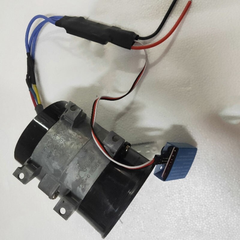Cargador Turbo de la energía de la turbina eléctrica del coche Universal Tan Boost ventilador de entrada de aire 12V
