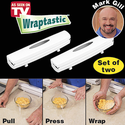 Wraptastic plastfolie cutter konserveringsmiddel madvaccum til folie klamrer sig køkkentilbehør skræmmende køkkentilbehør gadget