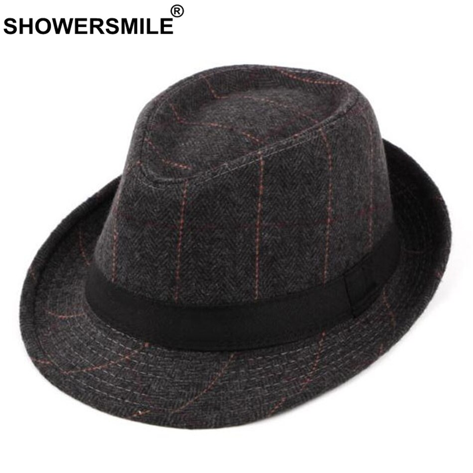 Chapeau Fedora Classique Homme - Gris - Taille 57 - Bon état