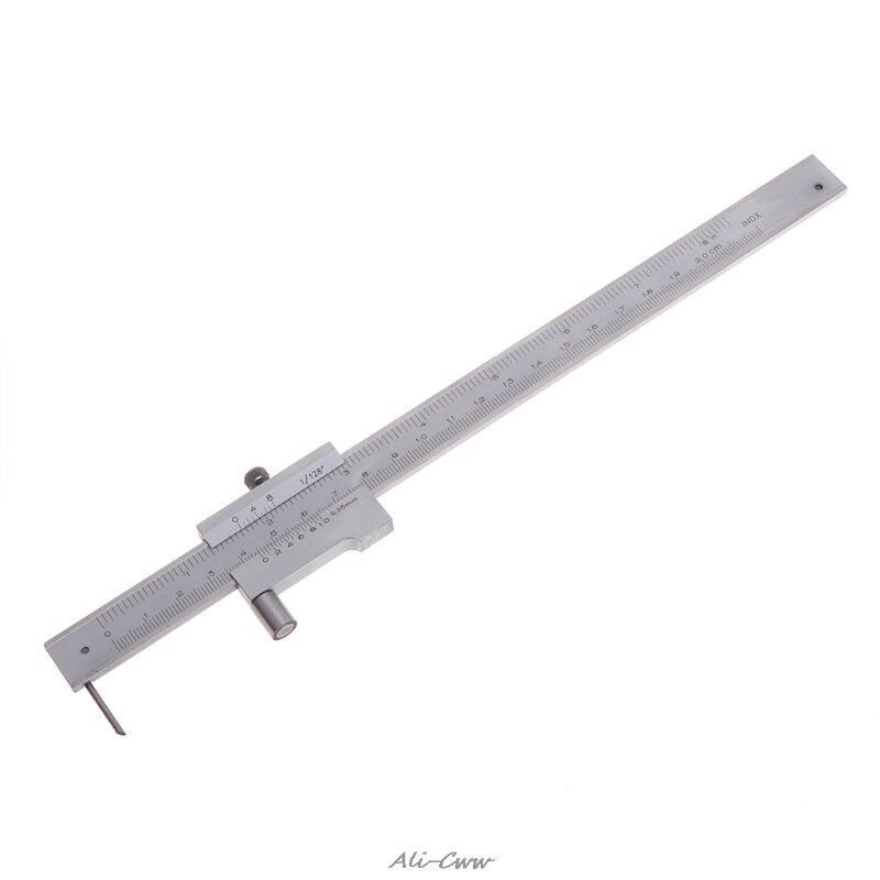 Stainless Steel Parallel Marking Gauge Vernier Caliper 200mm with Carbide Scriber