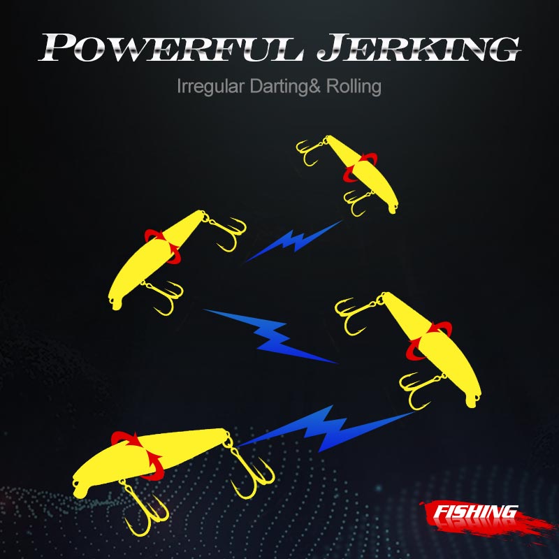 Hunthouse woblere fiskeri lokker 99mm 15g flash boost minnow lokker wolfram vægt system flydende lokkemad dybde 0.1-0.3m