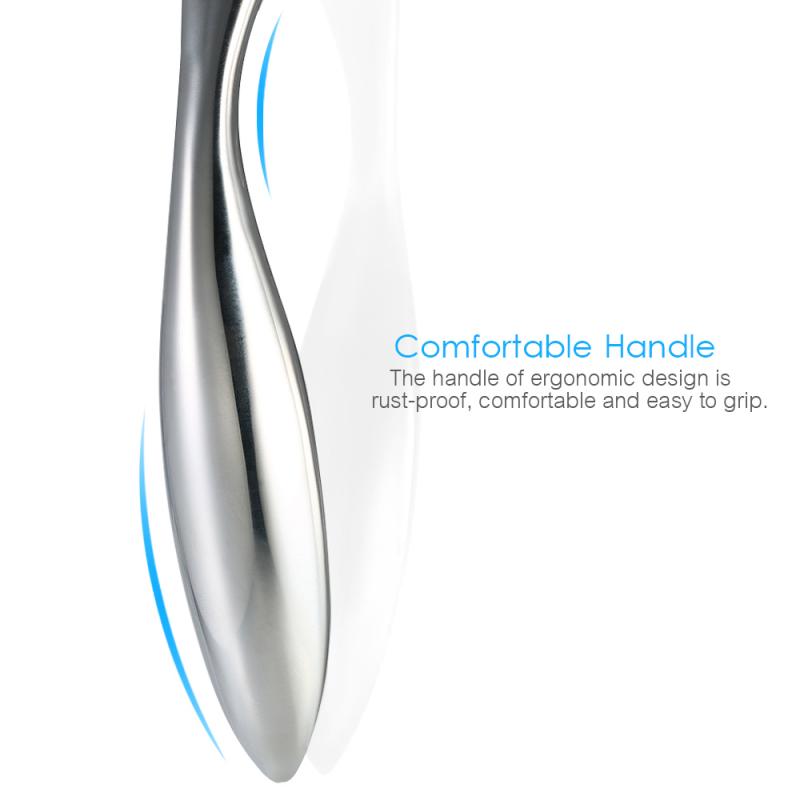 Stainless Steel Household Kitchen Window Cleaning Tool Window Glass Wiper With Hook Glass Cleaning Tools