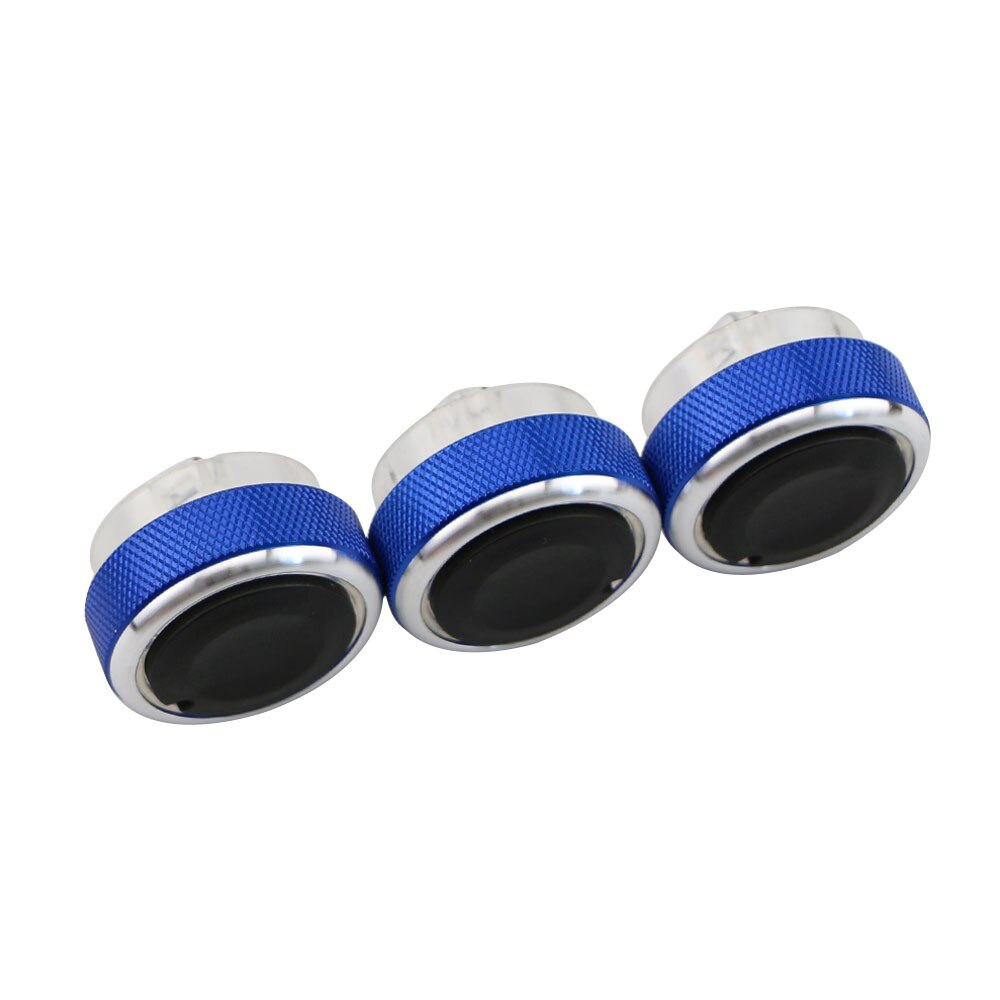 3 Pieces/Set Refit for Ford Focus 2 MK2 Focus 3 MK3 Mondeo AC Knob Car Air Conditioning Heat Control Switch Knob for Focus: Blue