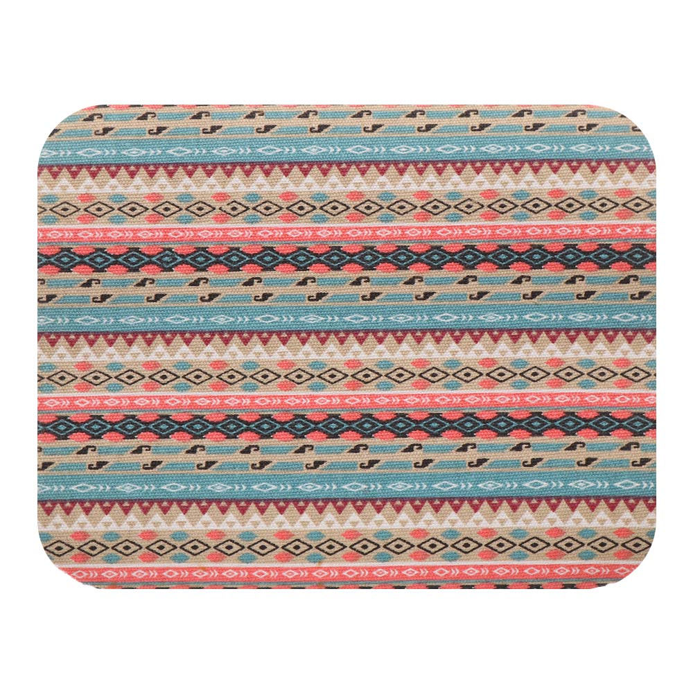 Ethnic Style Canvas Mouse Pad Rubber Non-slip Gaming Mice Pad Desk Cushion Comfortable For Laptop PC MacBook: 9