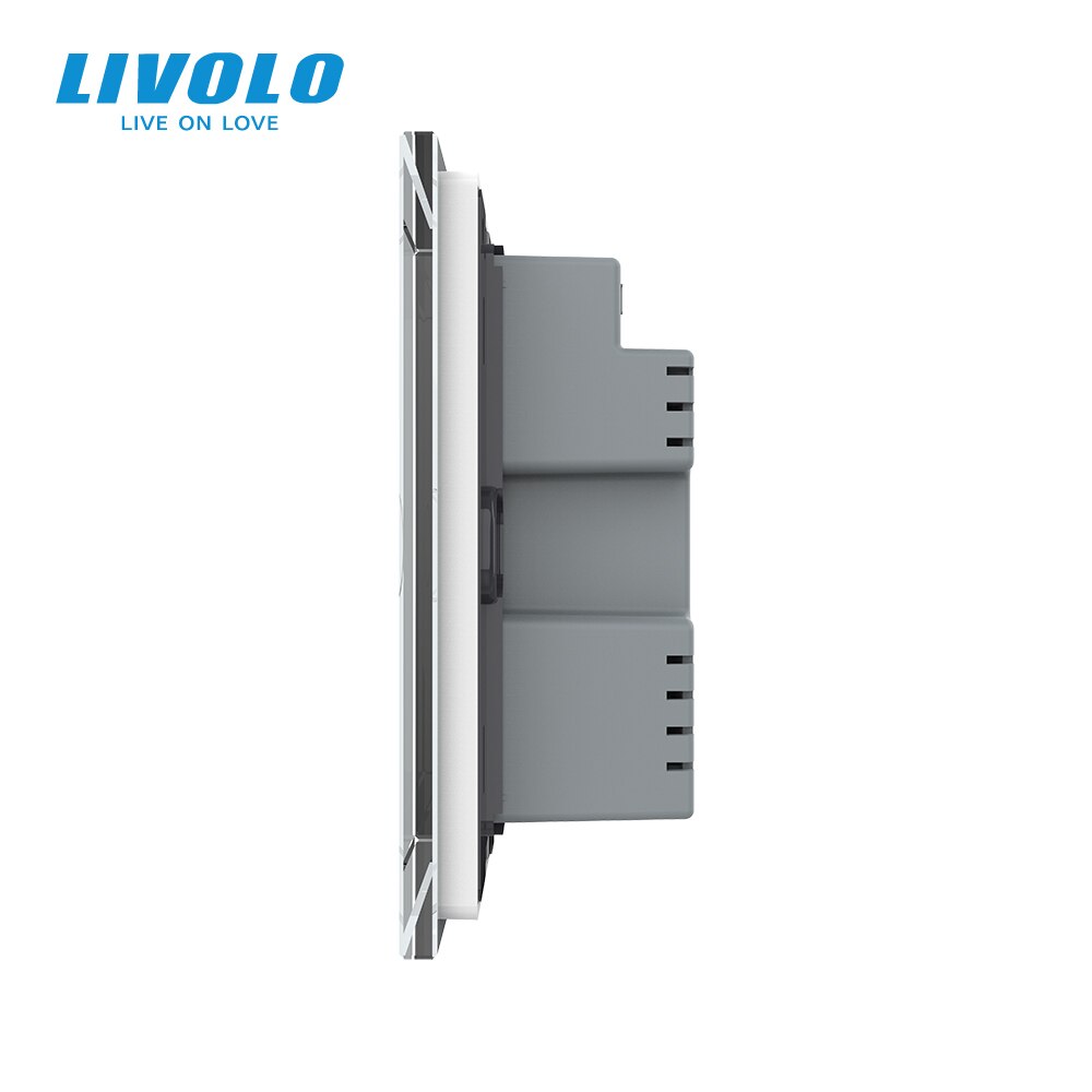 Livolo Uk Standard Touch Control Gordijnen Schakelaar, Up Down, Shutter Blind Controller,