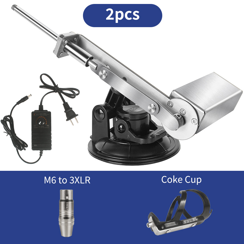 45mm-  dc12-24v lineær aktuator med stempelmotor, justerbar stempelmotor: Gul / 23mm