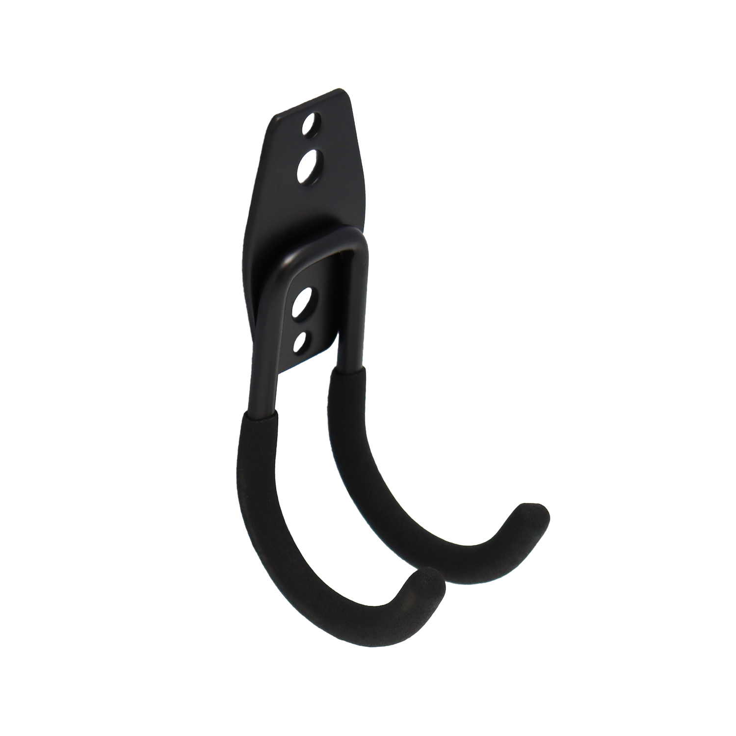 Garage Hooks Heavy Duty Metal Hook Warehouse Wall Mount Organizer Hanger Hooks Anti-slip Storage Hook for Ladders Garden Tool: Black D