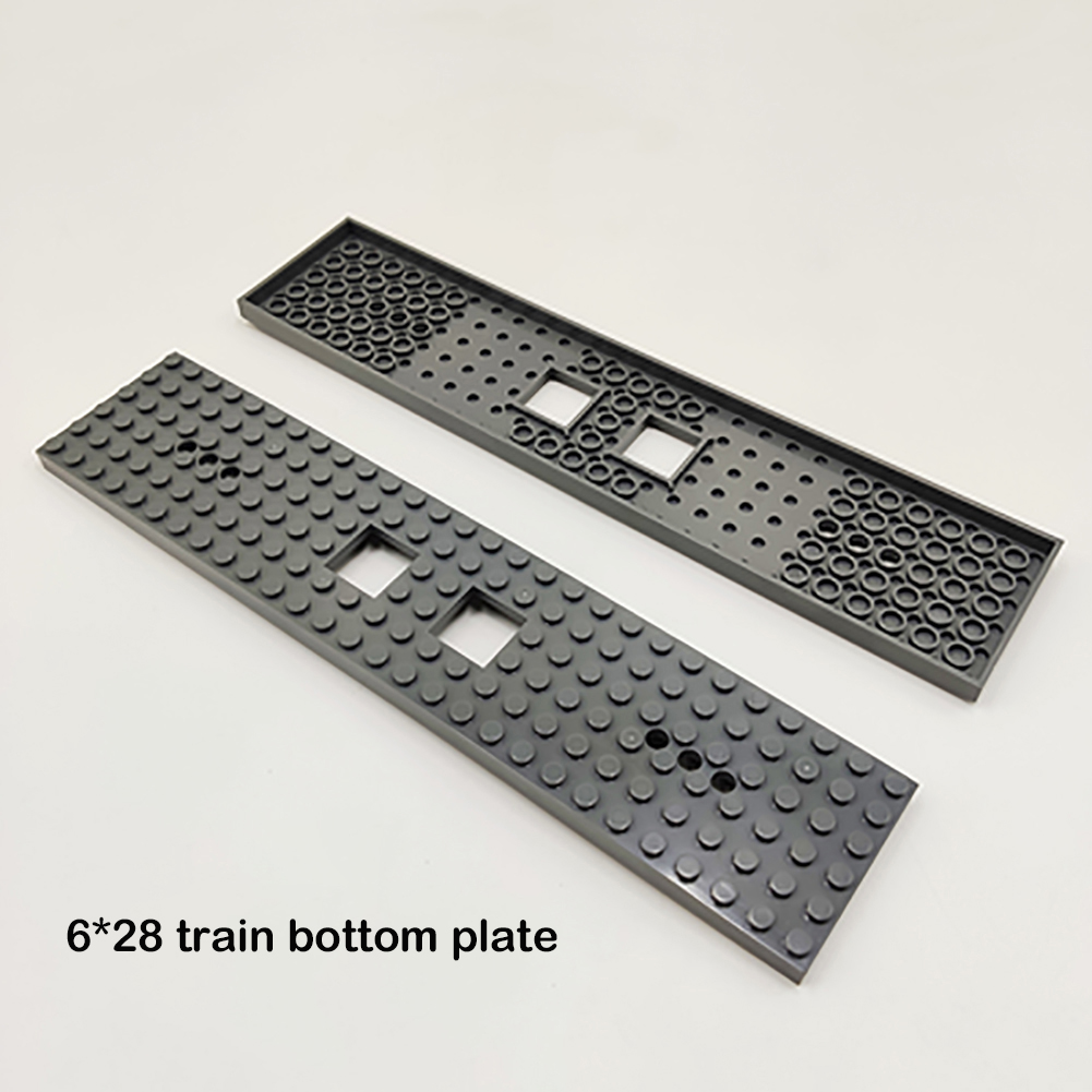 Train Accessories Technical Parts Multi Power Functions Tool Train Base Plate Train Track Motor PF Model Sets Building Blocks