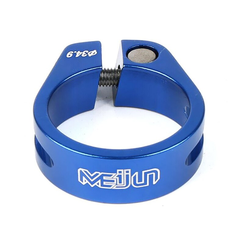 Bicycle Seatpost Clamp Aluminum Alloy Quick Release Mountain Bike Lock Seat Post Tube Clip Clamp 31.8/34.9mm Style: B3-34.9mm