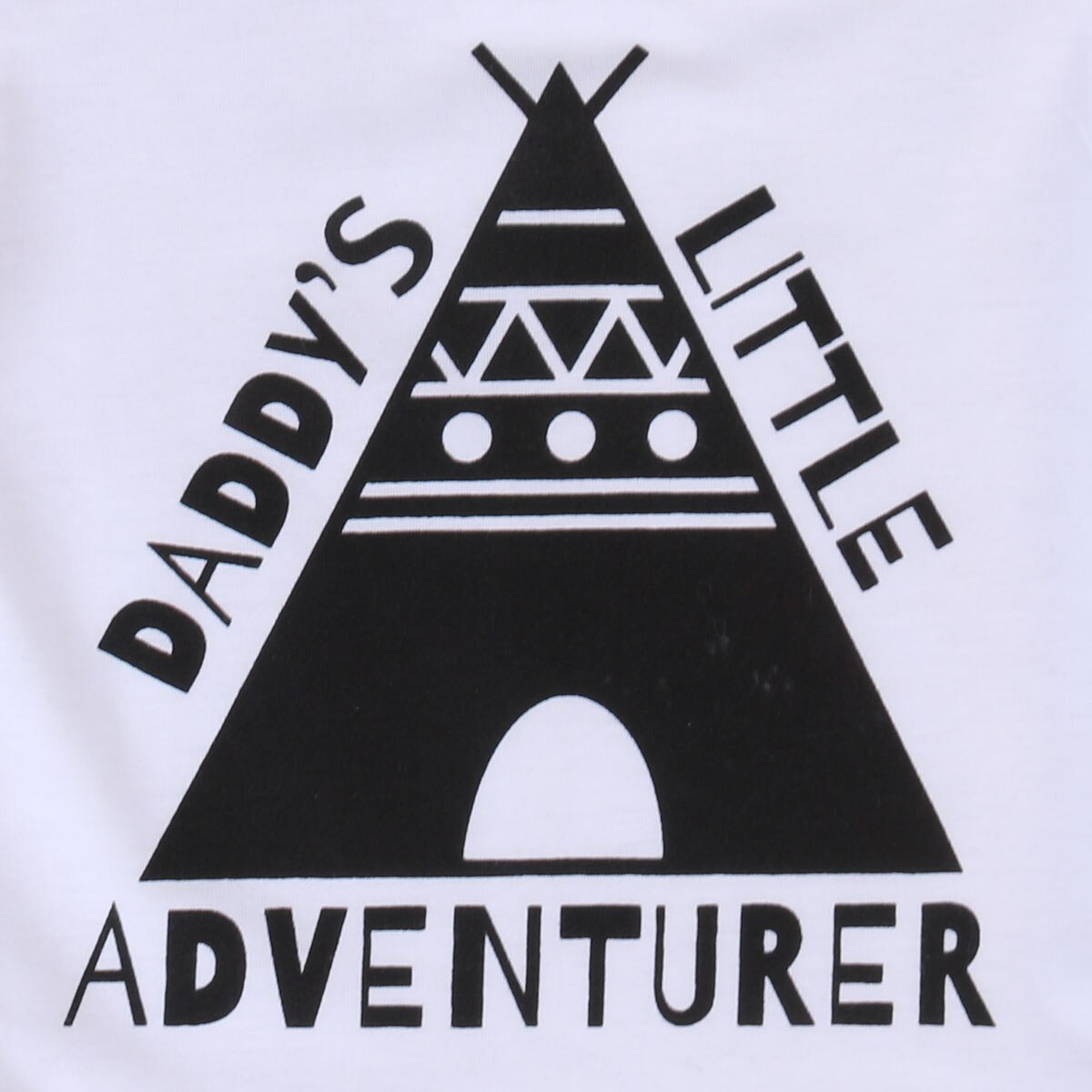Newborn Baby’s Short-sleeved Jumpsuits Summer Unique Triangle and Letter Print One-piece Triangle Bodysuits For Baby Boys Dad