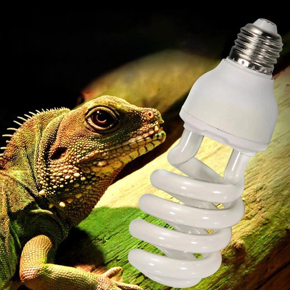 5.0 10.0 UVB 13W 220V Reptile Light Bulb UV Lamp Amphibian Vivarium Tortoise Turtle Snake Pet Energy Saving Heating Lighting