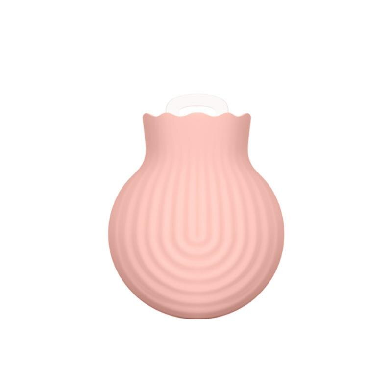 240/550ML Silicone Winter Bottle For Water Hand Warmer Student Microwave Heated Explosion-Proof Water Bottle Bag With Cover: 07 15x10x6cm