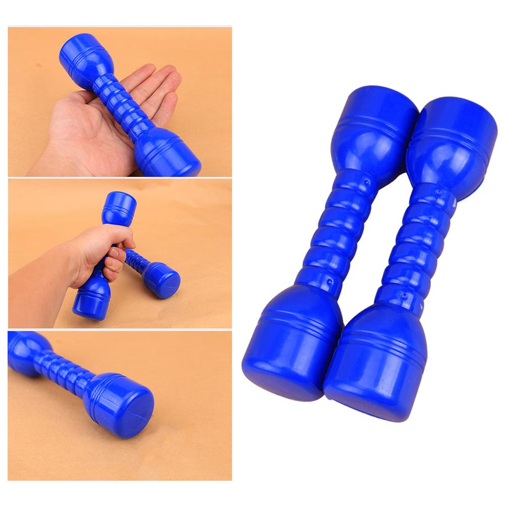 2pcs/set Early Education Fitness Equipment Kindergarten PE Exercise Home Dancing Props Kids Dumbbells Hand Weights Gym