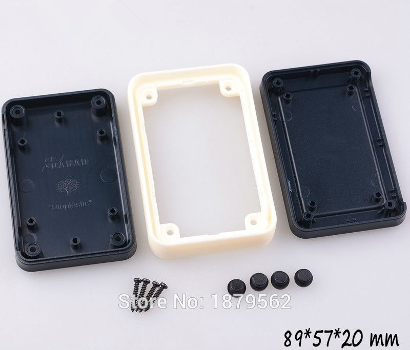 [4 colors] One pcs 89*57*20mm DIY electronic box for project handheld PLC enclosure small electrical junction switch enclosure