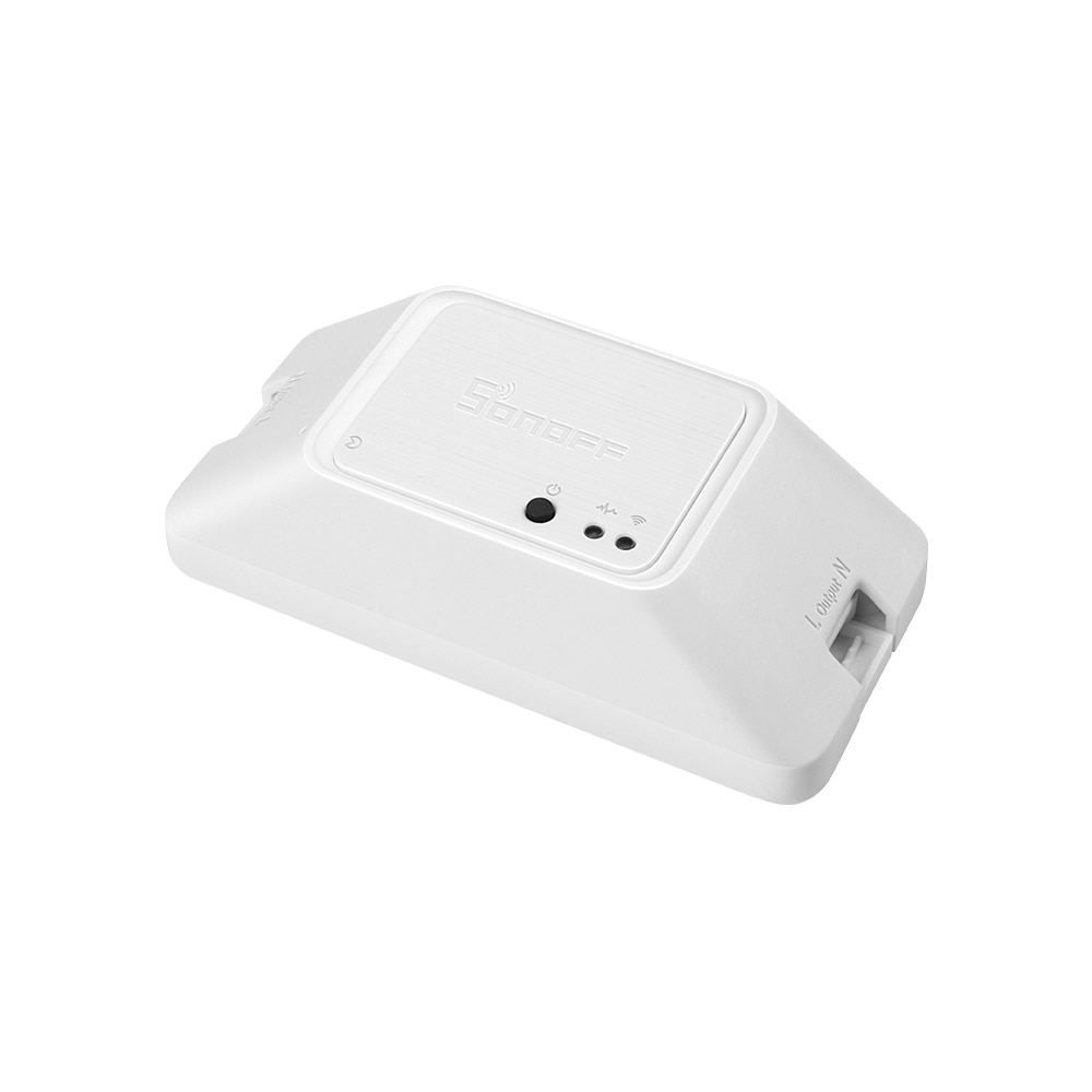 SONOFF-interruptor inteligente BASICZBR3 Zigbee, interruptor de Módulo de Control Remoto inalámbrico para casa inteligente, funciona con Alexa