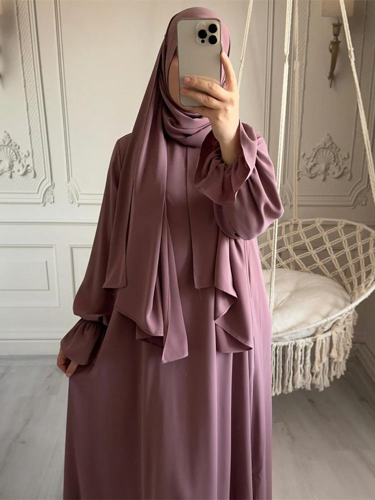 Ramadan muslimsk blygsam klädsel bönekläder för kvinnor eid abaya dubai kalkon islam kaftan mantel femme muslimska vestidos