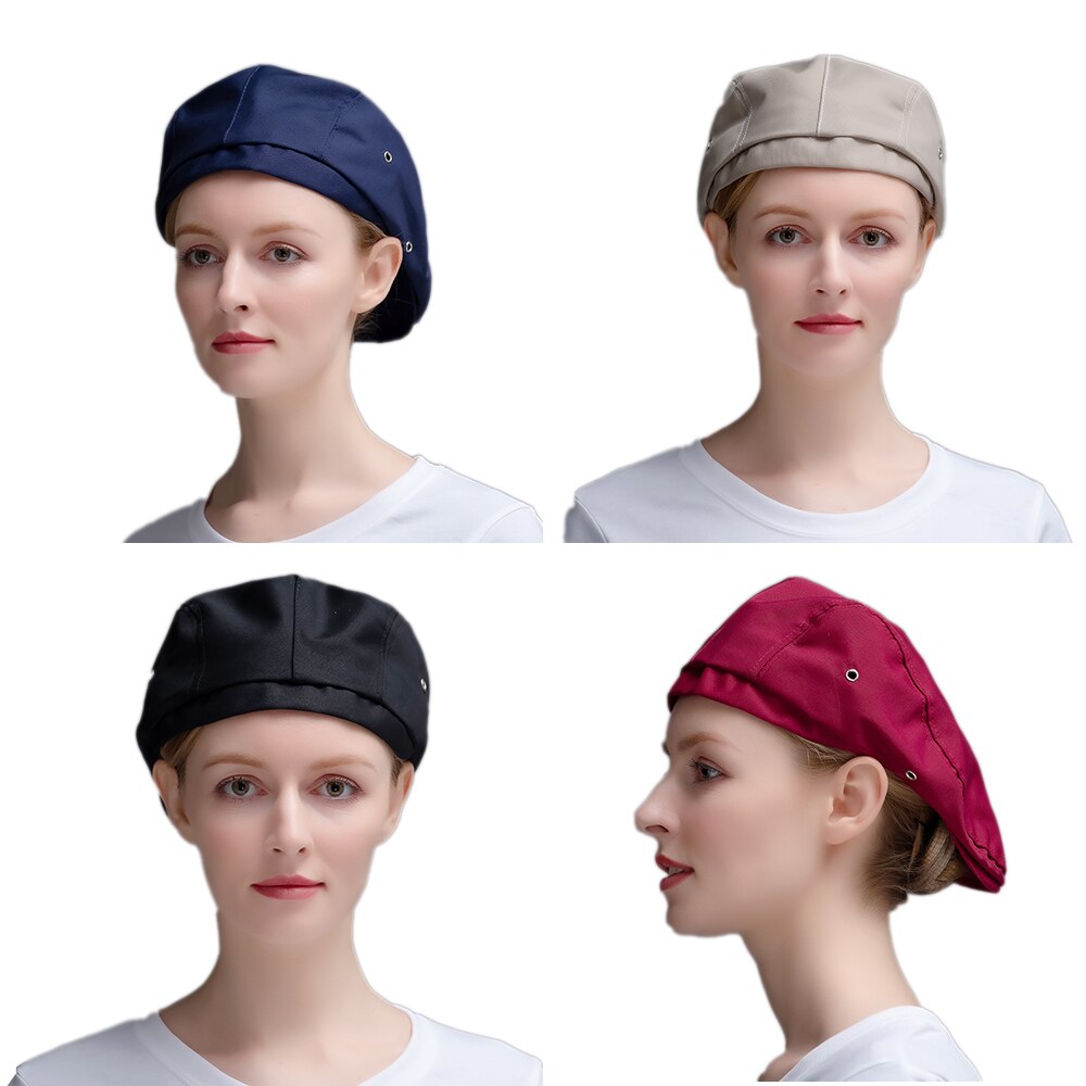 Chef Hat Waiter Cooking Cap Hotel Restaurant Canteen Bakery Cooking Caps Cafe Bar Waitress Baker Chef Uniform Hat