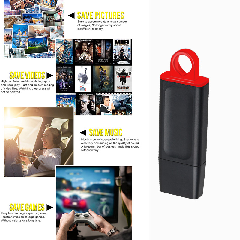 Capacidade real memória vara usb drive usb 2.0 flash drive 128gb 64gb 32gb 16gb 8gb pen drive à prova dwaterproof água mini memória vara u disco