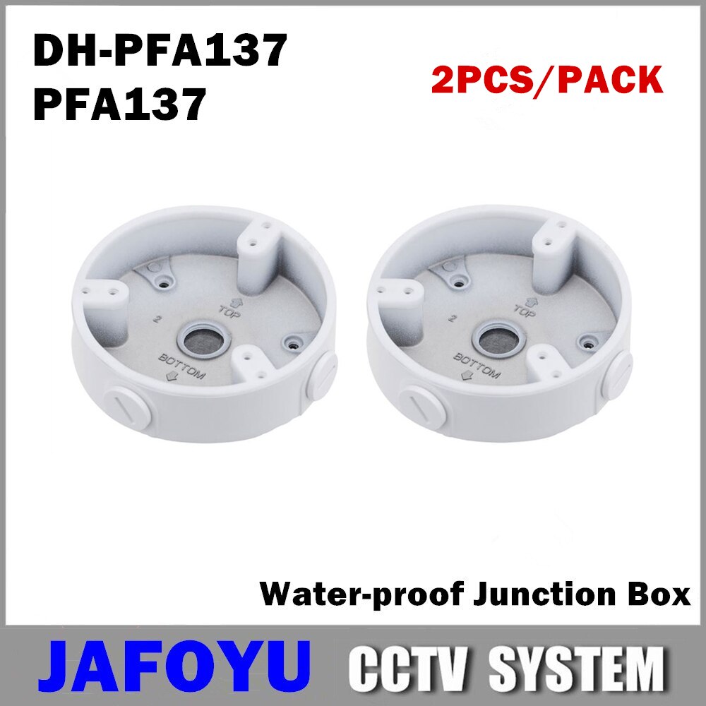 1 Stks/pak Of Meer Dh PFA137 Waterdichte Aansluitdoos DH-PFA137 Cctv Accessoire Voor Dome Camera Ip Camera Ptz Hdcvi Cctv camera: 2PCS PACK