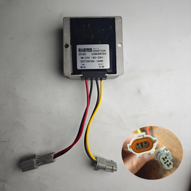 Stabilizator napięcia 12V na 24V robić specjalnych obrotowych elektrycznych chwytaków robić drewna robić koparek