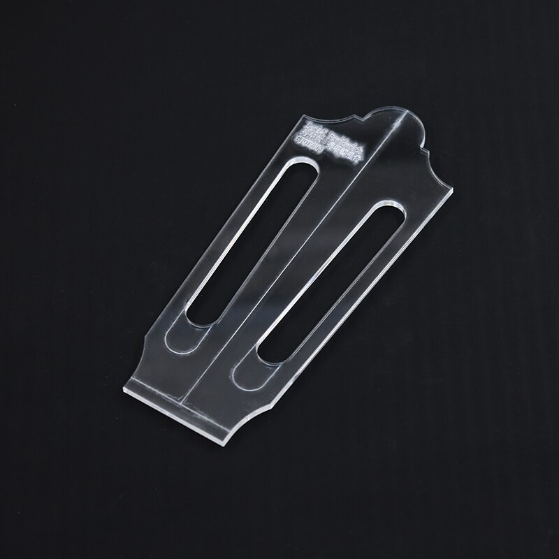 Famous Classical Guitar Head Template Shape Chord Knob Hole Site Making Tools Transparent Acrylic Template Guitar Making Mold: DANIEL FRIEDERICH